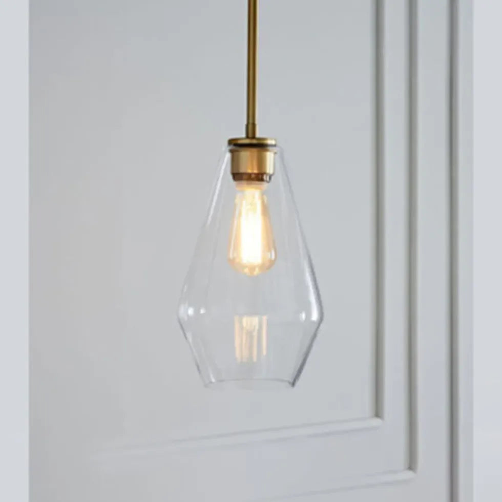 Pendelleuchte Glas Transparent nordische schlichte klare Glaskugel - Clowas.de
