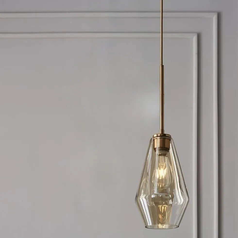Pendelleuchte Glas Transparent nordische schlichte klare Glaskugel - Clowas.de