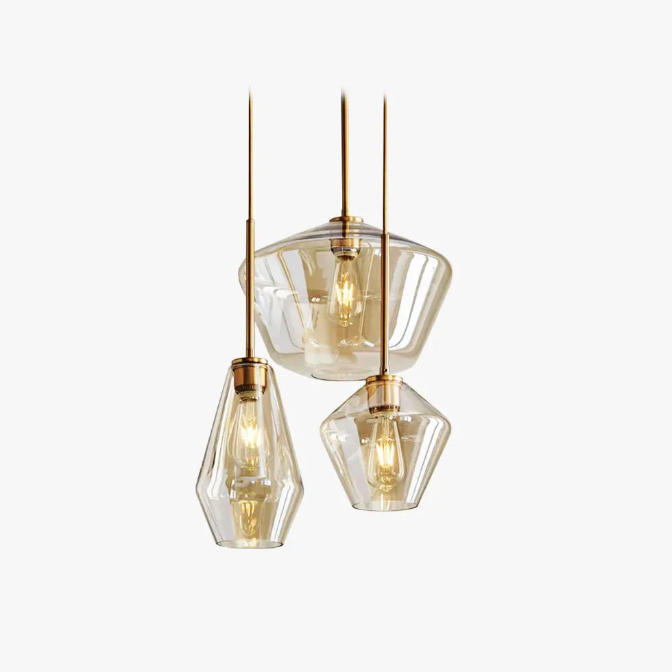 Pendelleuchte Glas Transparent nordische schlichte klare Glaskugel - Clowas.de