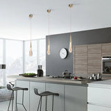 Pendelleuchte Glas Tropfen modern minimalistisch Design - Clowas.de