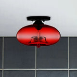 Pendelleuchte Glas Wohnzimmer runde kreative moderne Design - Clowas.de