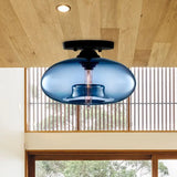 Pendelleuchte Glas Wohnzimmer runde kreative moderne Design - Clowas.de
