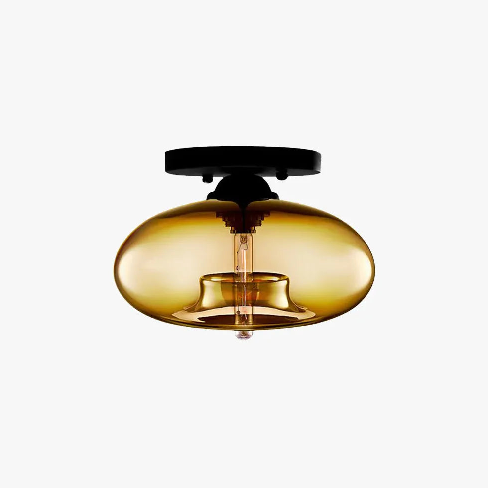Pendelleuchte Glas Wohnzimmer runde kreative moderne Design - Clowas.de