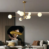 Pendelleuchte gold modern im nordischen luxuriösen Stil - Clowas.de