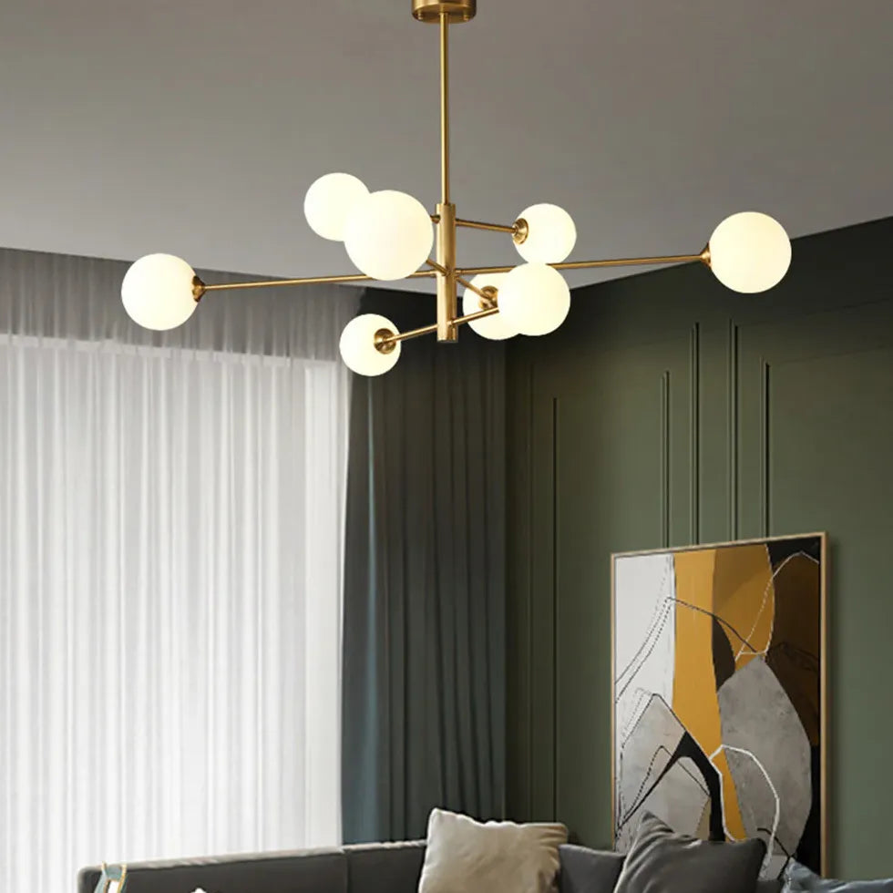 Pendelleuchte gold modern im nordischen luxuriösen Stil - Clowas.de