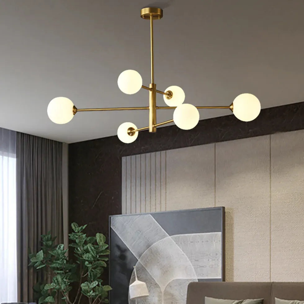 Pendelleuchte gold modern im nordischen luxuriösen Stil - Clowas.de