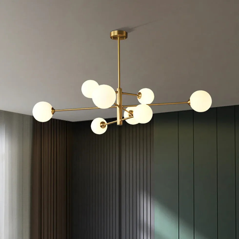 Pendelleuchte gold modern im nordischen luxuriösen Stil - Clowas.de