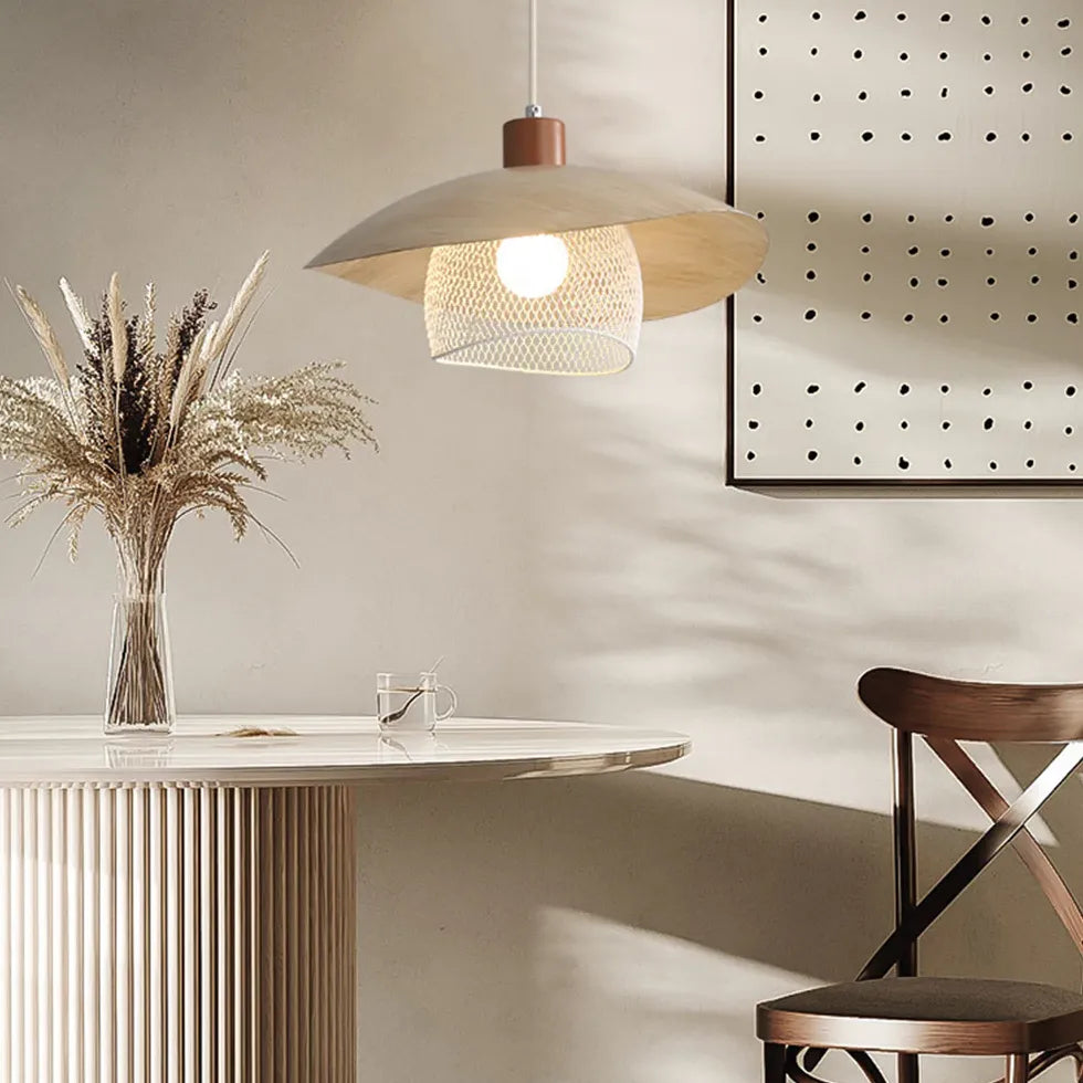 Pendelleuchte gold weiß für modernes minimalistisches Zuhause - Clowas.de