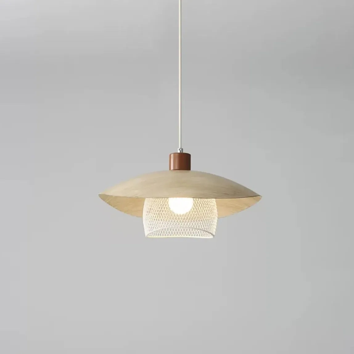 Pendelleuchte gold weiß für modernes minimalistisches Zuhause - Clowas.de