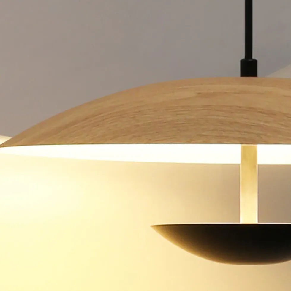 pendelleuchte holz rustikal nordische moderne Eleganz im Raum - Clowas.de