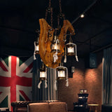 Pendelleuchte Industrial Holz mit stilvollem maritimen Flair - Clowas.de