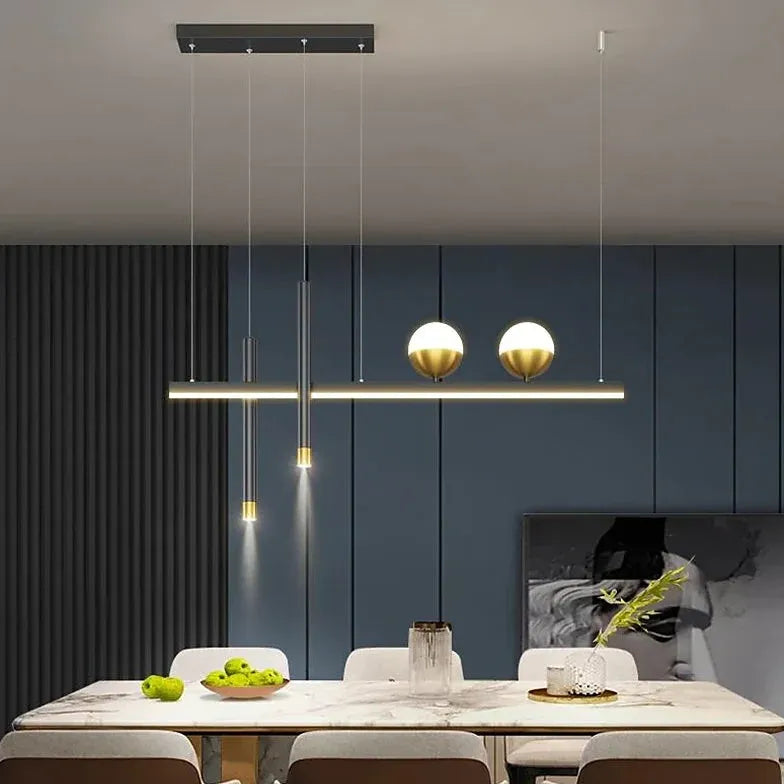 Pendelleuchte Kochinsel im langen minimalistischen Design - Clowas.de
