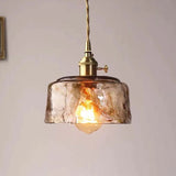Pendelleuchte Küche einzeln nordisch schlicht amberfarbenes Glas - Clowas.de