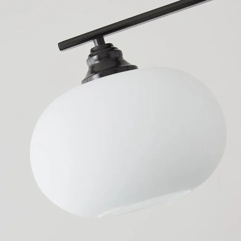 Pendelleuchte Küche LED nordisch schlicht weiß Glas - Clowas.de