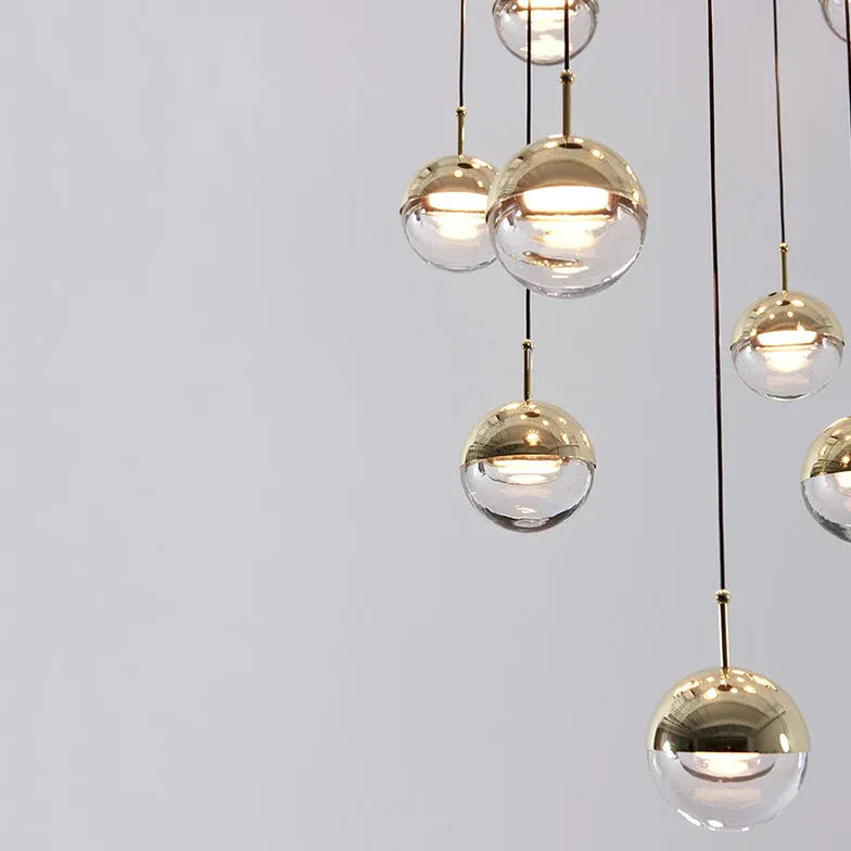 Pendelleuchte Kugel Design moderne minimalistische nordische Eleganz - Clowas.de