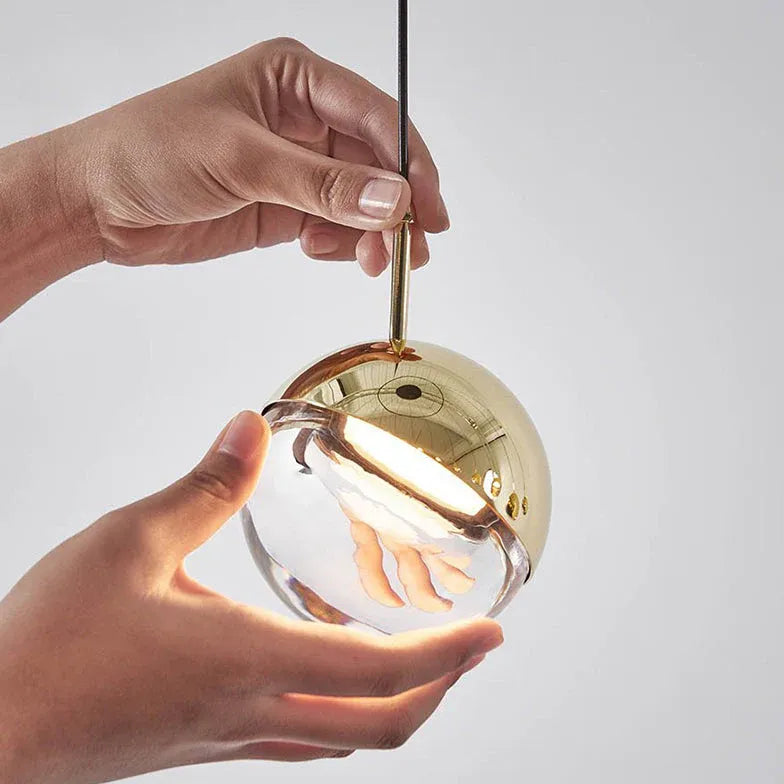 Pendelleuchte Kugel Design moderne minimalistische nordische Eleganz - Clowas.de