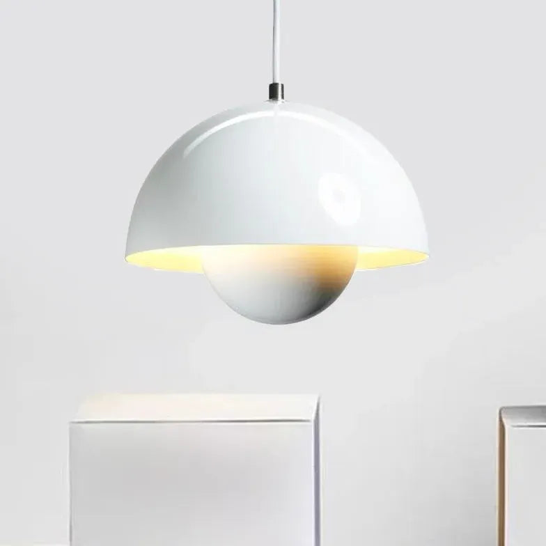 Pendelleuchte Kugel einzeln moderne halbkreis Design - Clowas.de