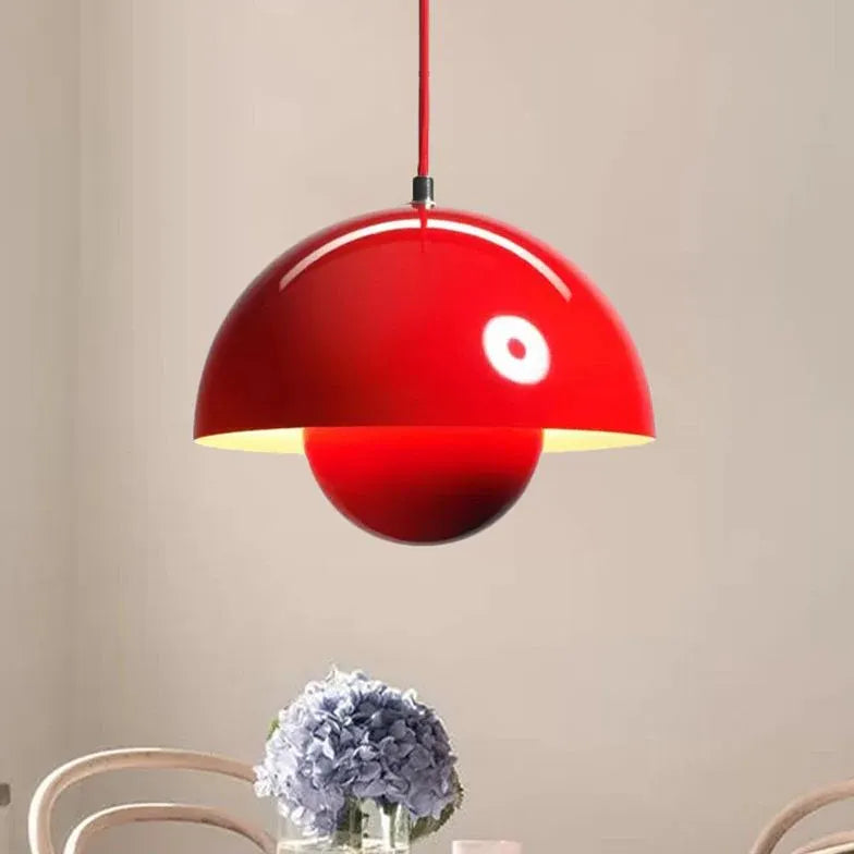 Pendelleuchte Kugel einzeln moderne halbkreis Design - Clowas.de