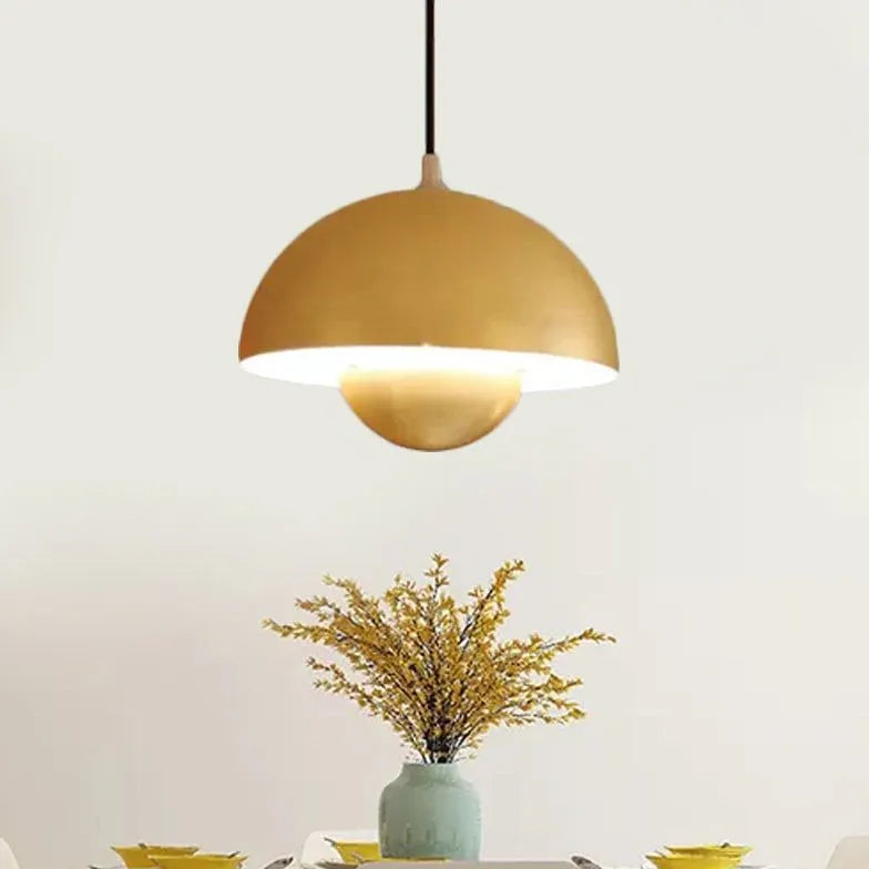 Pendelleuchte Kugel einzeln moderne halbkreis Design - Clowas.de