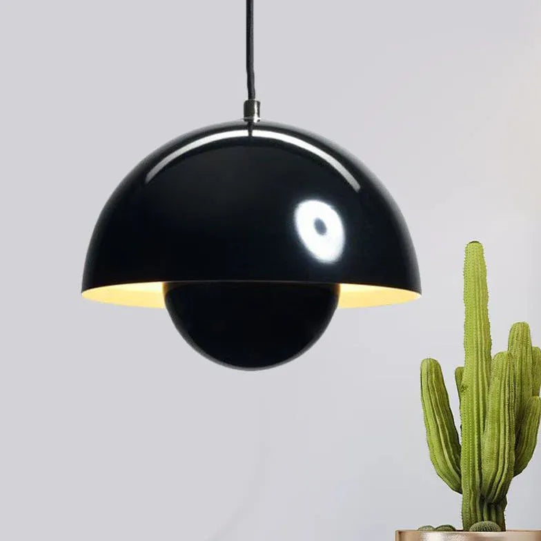 Pendelleuchte Kugel einzeln moderne halbkreis Design - Clowas.de