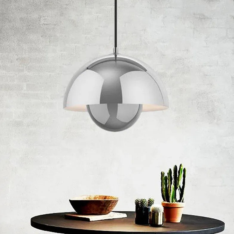 Pendelleuchte Kugel einzeln moderne halbkreis Design - Clowas.de