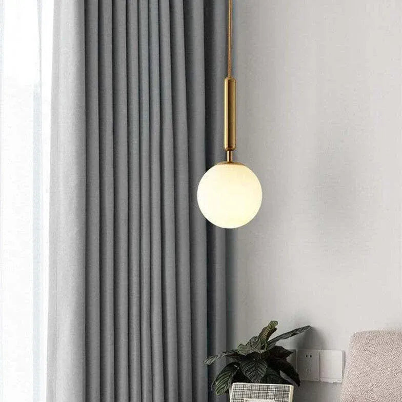Pendelleuchte Kugel Glas Nordisch Kreativ Modern Einzeln - Clowas.de