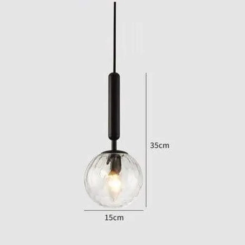 Pendelleuchte Kugel Glas Nordisch Kreativ Modern Einzeln - Clowas.de