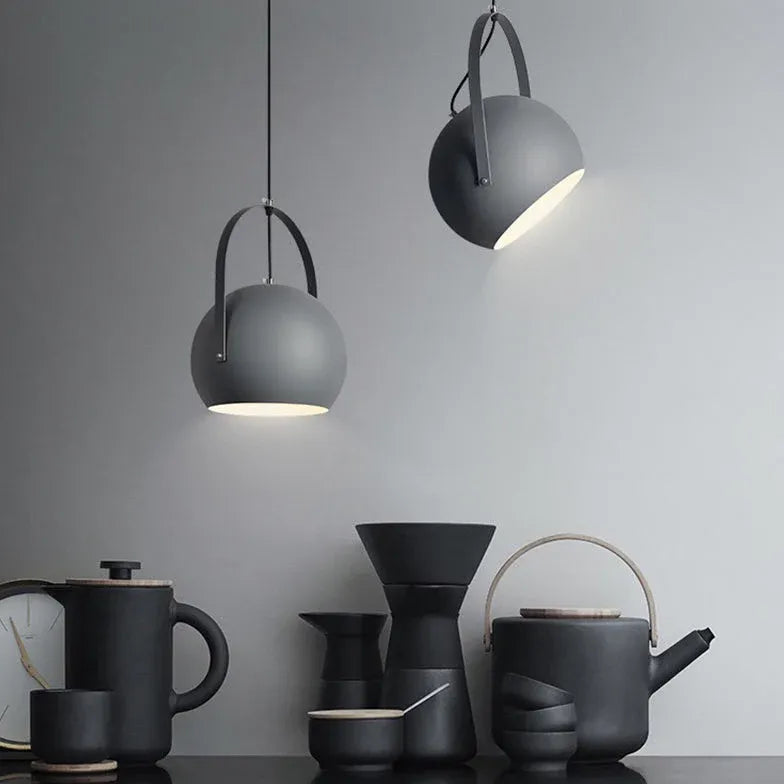 Pendelleuchte Kugel LED moderne bunte Einzelleuchte - Clowas.de