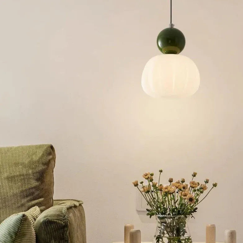Pendelleuchte Kugel Opalglas im Bauhaus Stil - Clowas.de