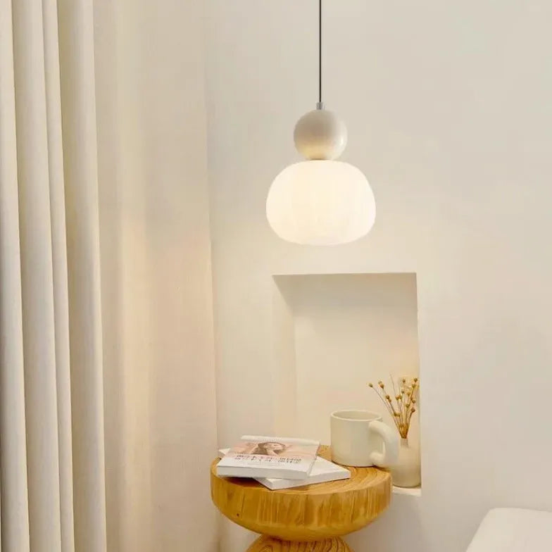 Pendelleuchte Kugel Opalglas im Bauhaus Stil - Clowas.de