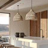 Pendelleuchte Landhaus im rustikalen Rattan Design - Clowas.de