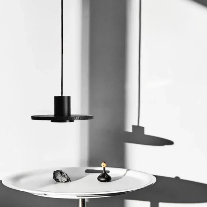 Pendelleuchte LED Schwarz Nordisch Modern Schwarzer Stein - Clowas.de