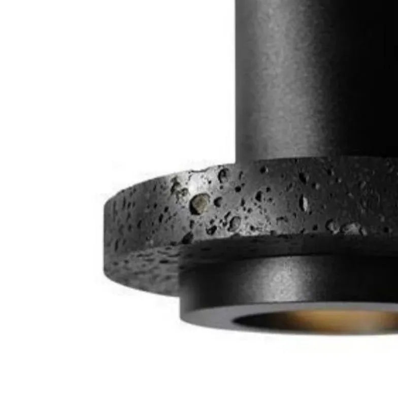 Pendelleuchte LED Schwarz Nordisch Modern Schwarzer Stein - Clowas.de