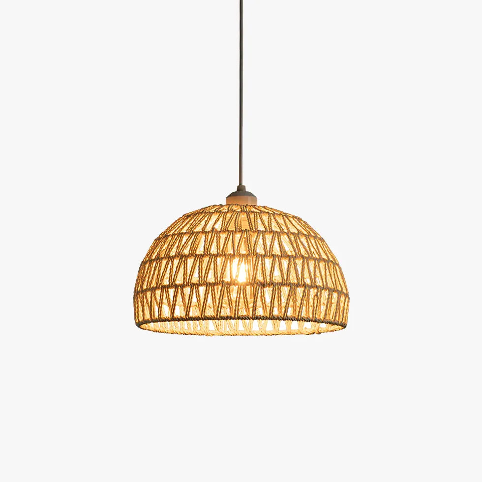 Pendelleuchte Leinen nordisch modern einfache Seil - Clowas.de