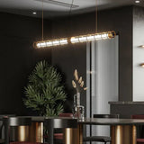 Pendelleuchte linear Esstisch nordisch minimalistisch Design - Clowas.de