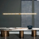 Pendelleuchte linear Esstisch nordisch minimalistisch Design - Clowas.de