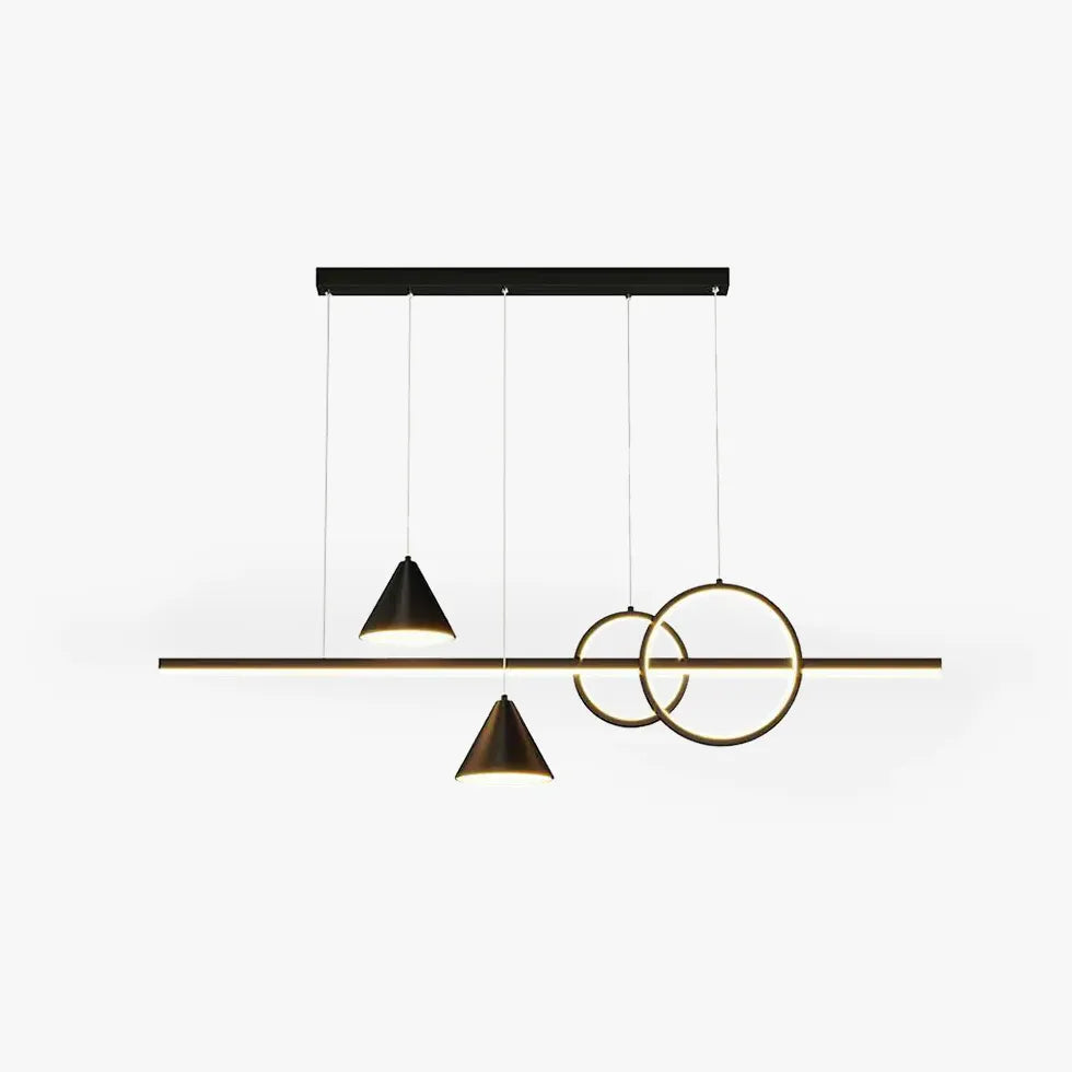 Pendelleuchte linear im nordischen modernen minimalistischen Stil - Clowas.de