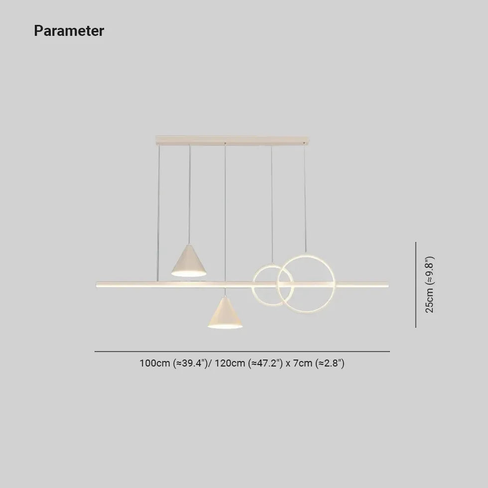 Pendelleuchte linear im nordischen modernen minimalistischen Stil - Clowas.de