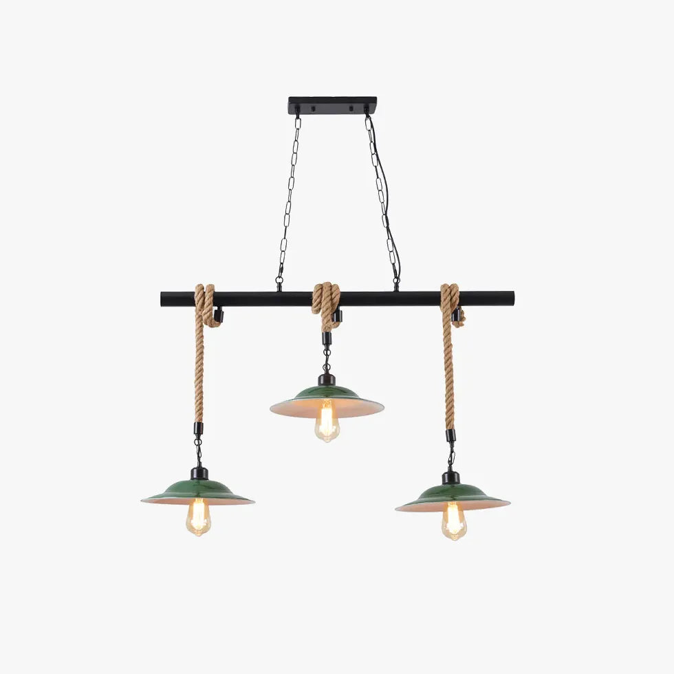 Pendelleuchte linear schwarz Industrie Vintage amerikanischer Stil - Clowas.de