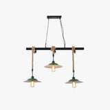Pendelleuchte linear schwarz Industrie Vintage amerikanischer Stil - Clowas.de