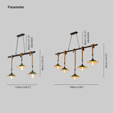 Pendelleuchte linear schwarz Industrie Vintage amerikanischer Stil - Clowas.de