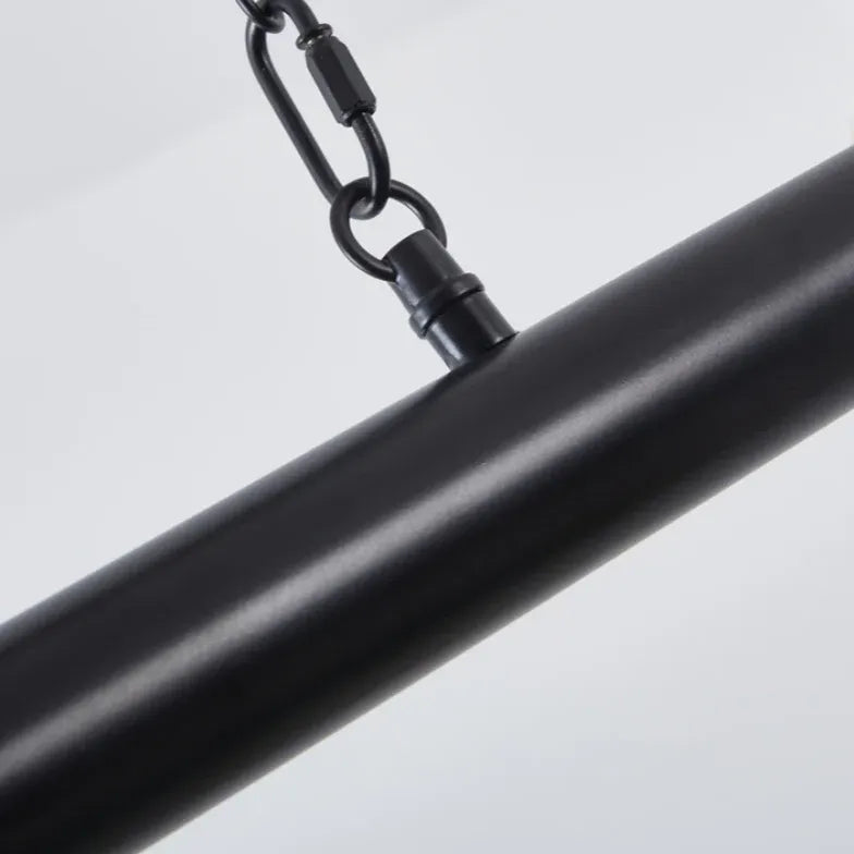 Pendelleuchte linear schwarz Industrie Vintage amerikanischer Stil - Clowas.de