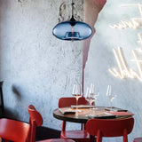Pendelleuchte mehrfarbig Glas modernes Design Einzelkopf - Clowas.de