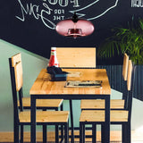 Pendelleuchte mehrfarbig Glas modernes Design Einzelkopf - Clowas.de