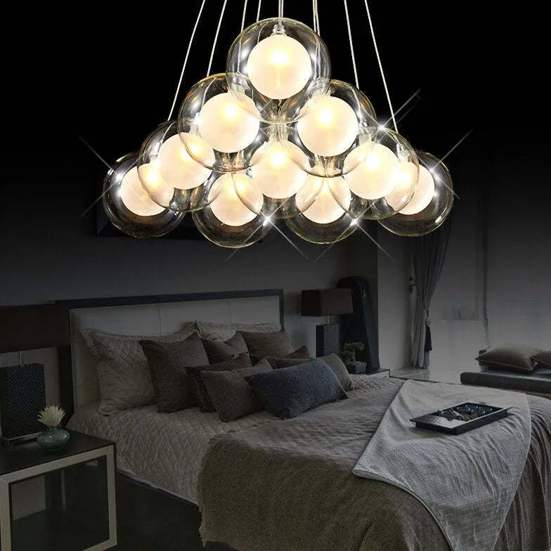 Pendelleuchte mehrflammig Glas modern und nordisch - Clowas.de