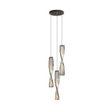 Pendelleuchte mit Kristallen in leichtem Luxusdesign - Clowas.de