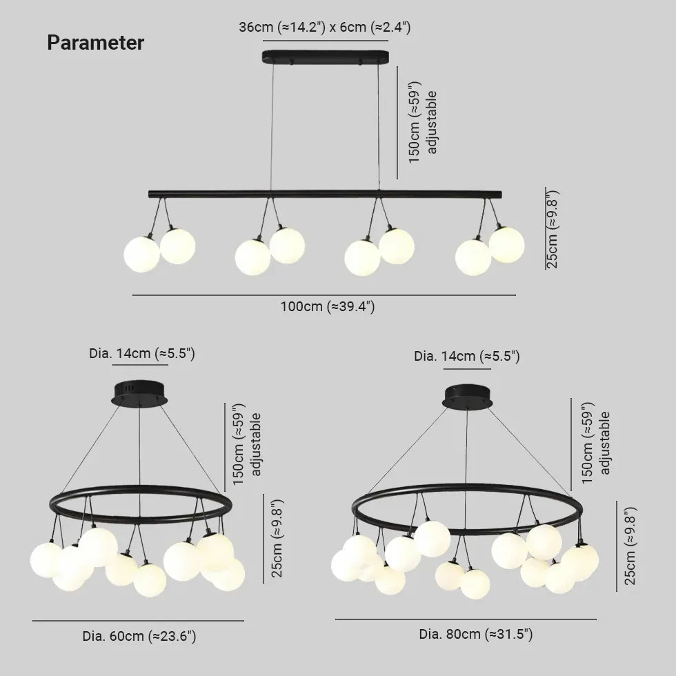 Pendelleuchte Modern Glas im skandinavischen Minimalismus - Clowas.de