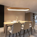 Pendelleuchte oval aus Massivholz modern skandinavisch - Clowas.de