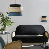 Pendelleuchte Rattan Bambus Groß Minimalistisches Japanisches Design - Clowas.de