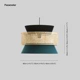 Pendelleuchte Rattan Bambus Groß Minimalistisches Japanisches Design - Clowas.de